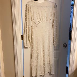 White MIDI Dress